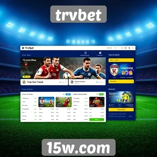 novidades no design do site trvbet